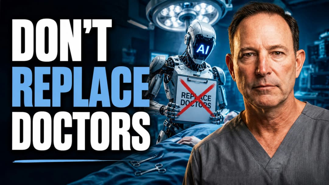 YouTube thumbnail designed for a healthcare channel by Market Maker MGMT