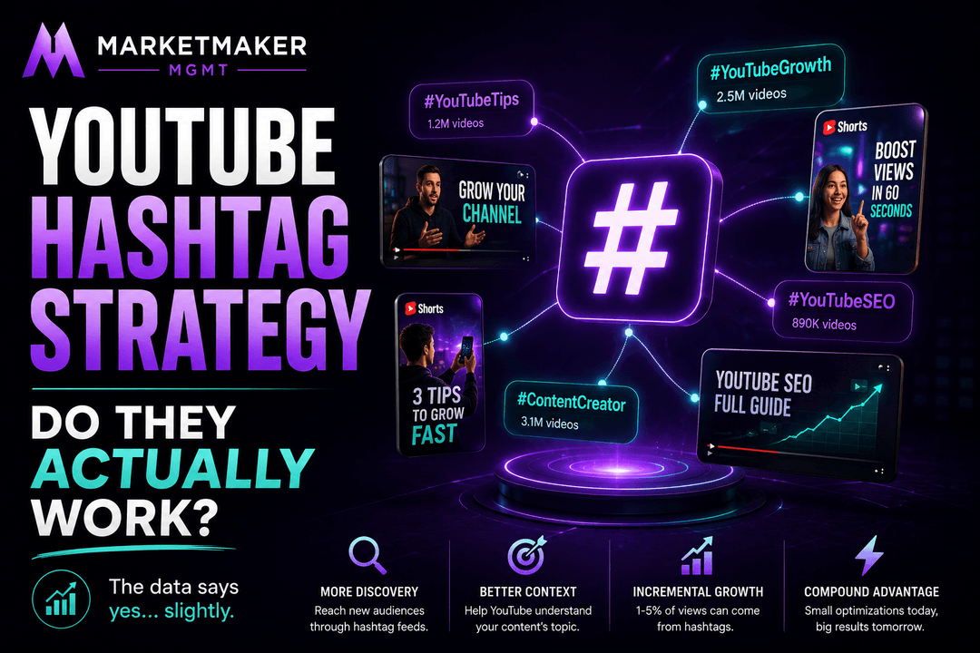 YouTube Hashtag Strategy: Do Hashtags Actually Work in 2026?