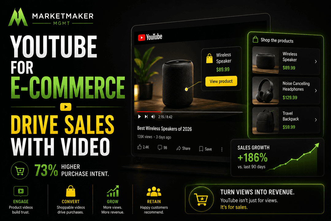 YouTube for E-Commerce: How to Drive Sales with Video Content